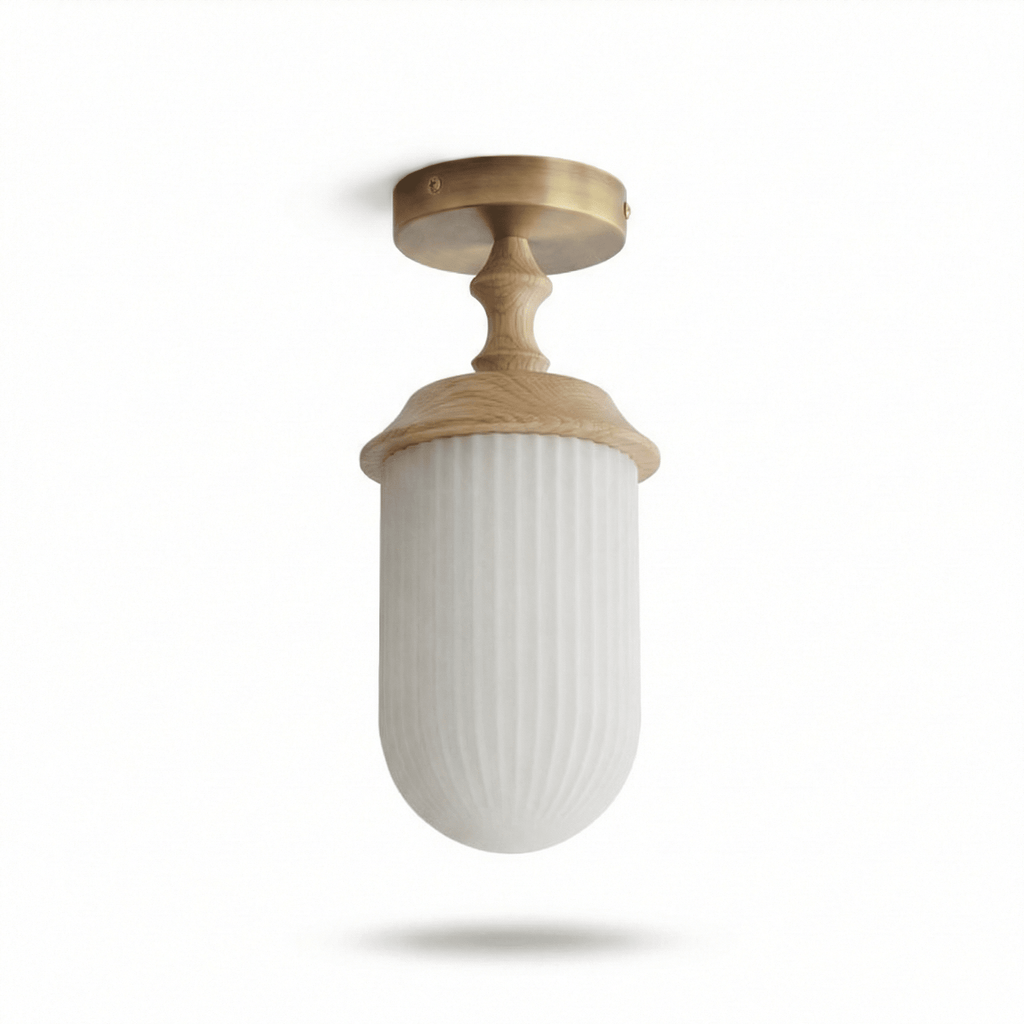 Wood Pendant Ceiling Light — Ceiling Light | Maison Monashee — view 10