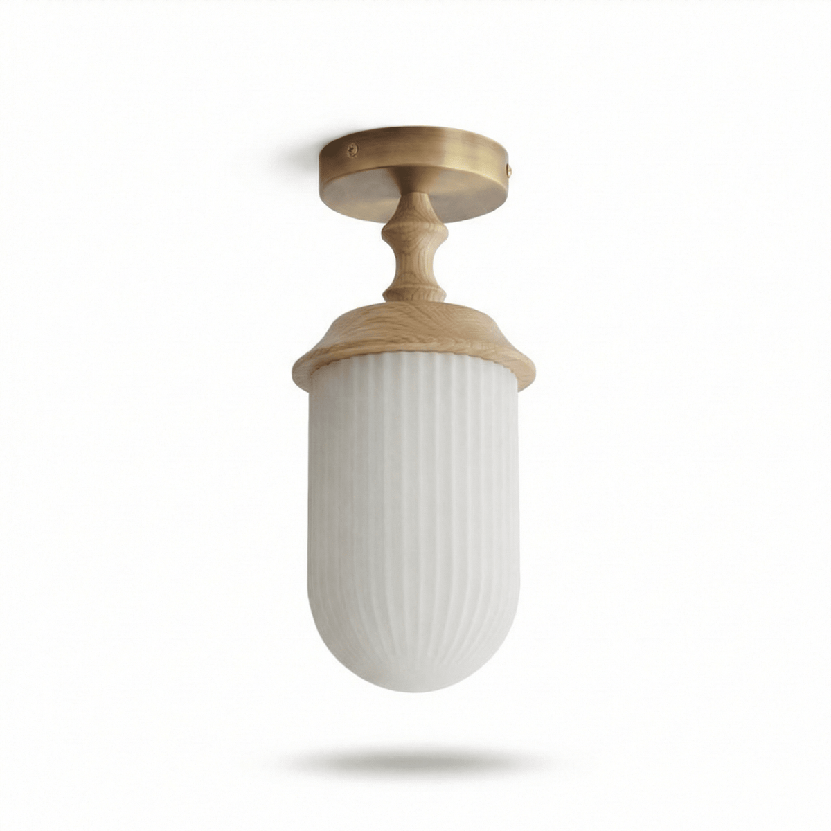 Wood Pendant Ceiling Light — Ceiling Light | Maison Monashee — view 10