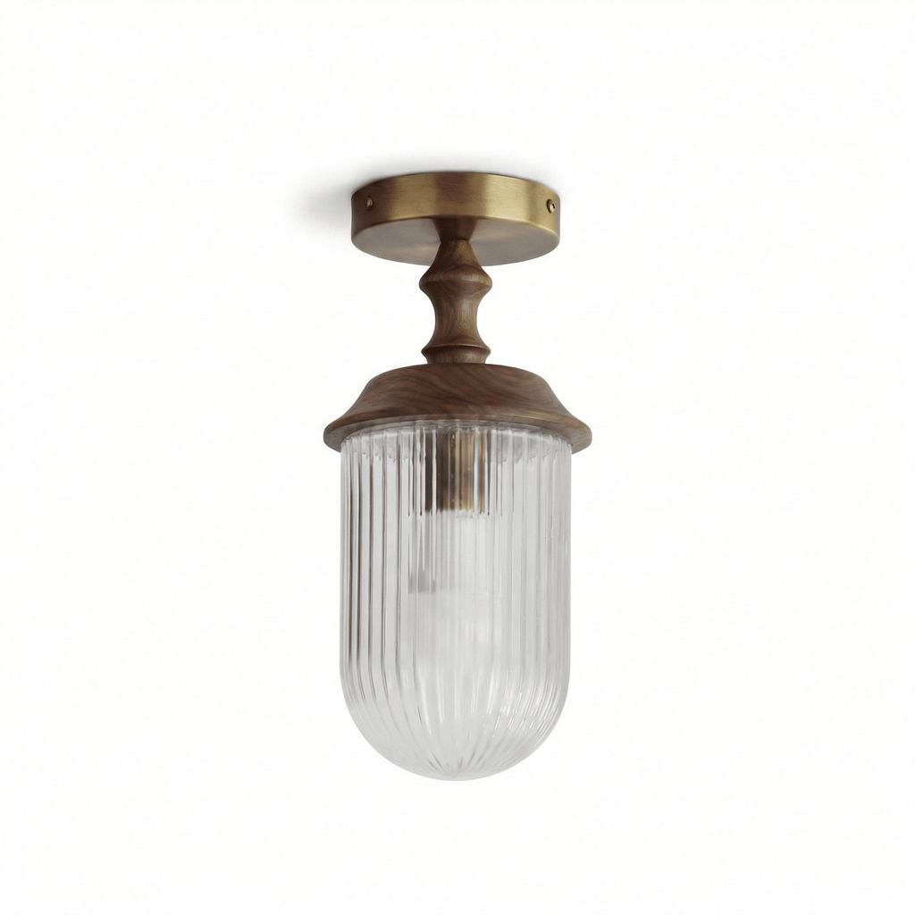Wood Pendant Ceiling Light — Ceiling Light | Maison Monashee — view 9