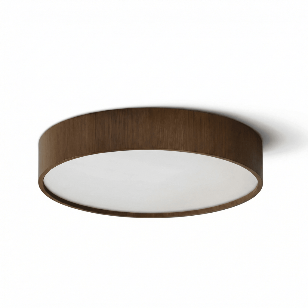 Modern Wood Flush Mount Light — Ceiling Light | Maison Monashee — view 7