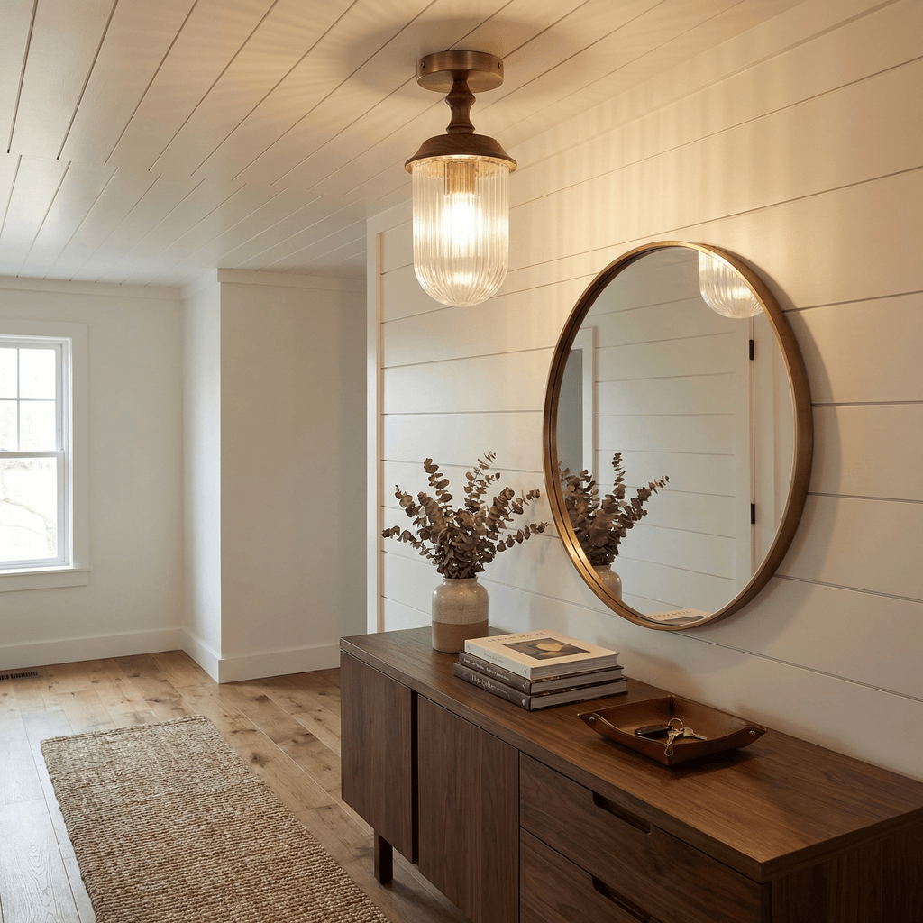 Wood Pendant Ceiling Light — Ceiling Light | Maison Monashee — view 4