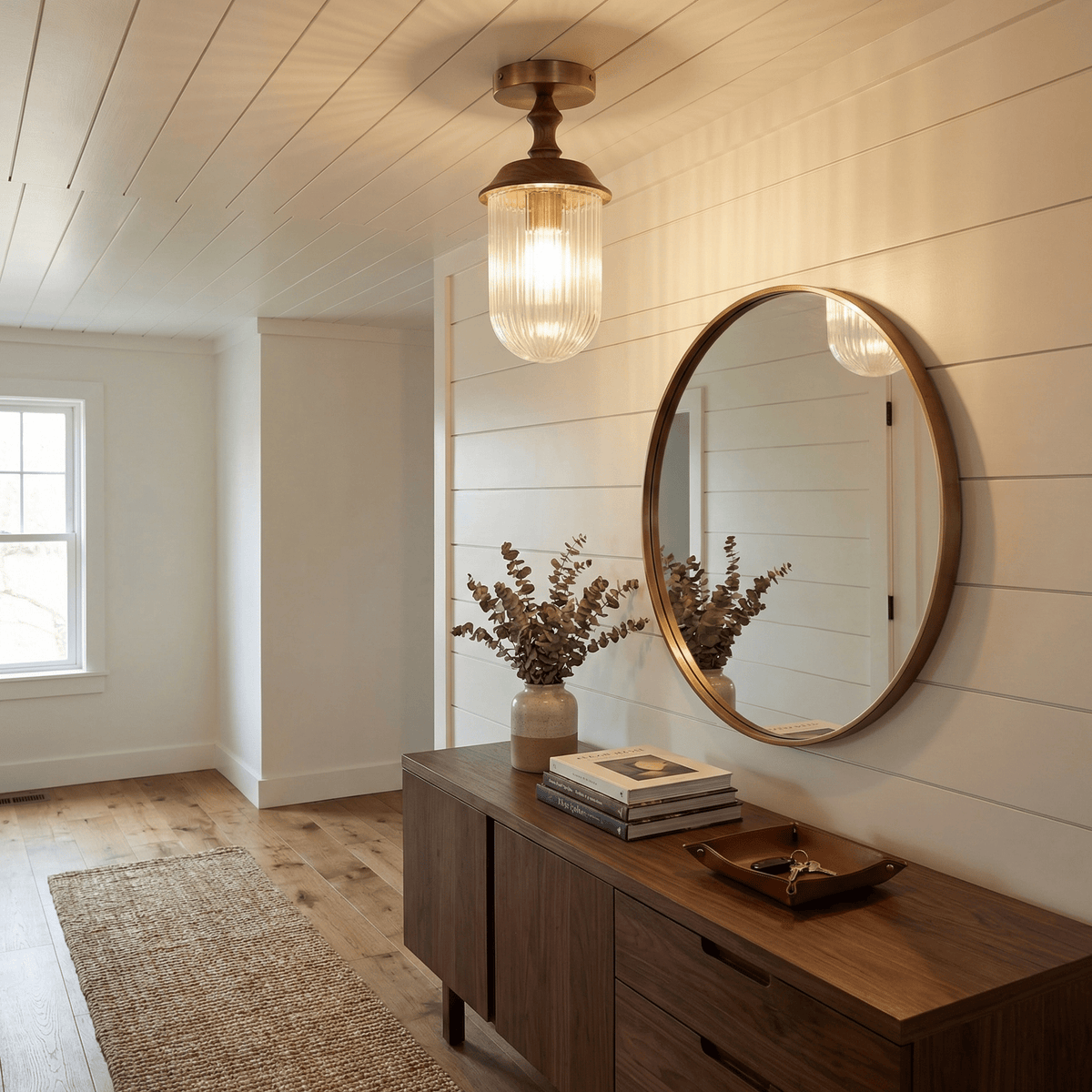 Wood Pendant Ceiling Light — Ceiling Light | Maison Monashee — view 4
