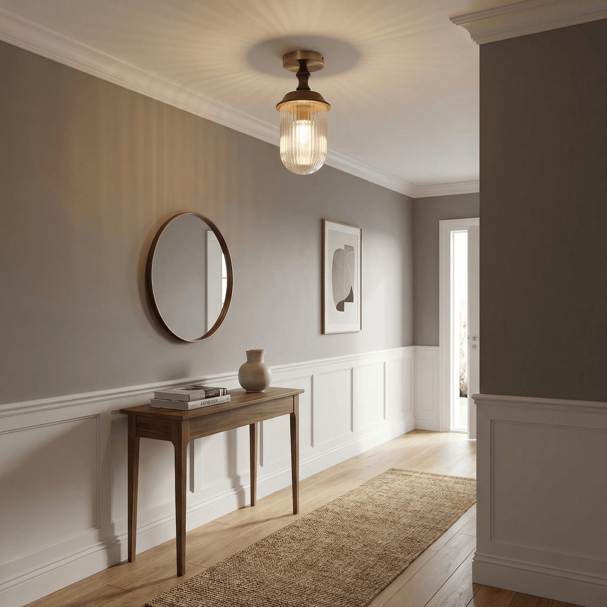 Wood Pendant Ceiling Light — Ceiling Light | Maison Monashee — view 6