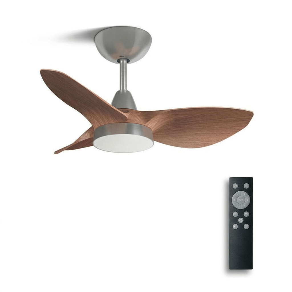 Modern 3 Blade Ceiling Fan with Light — Ceiling Fan | Maison Monashee — view 7
