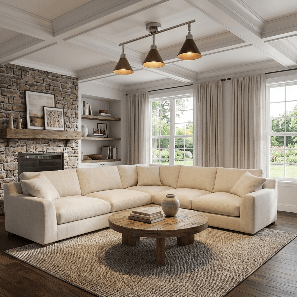 Ceiling Linear Light Fixture — Ceiling Light | Maison Monashee — view 7