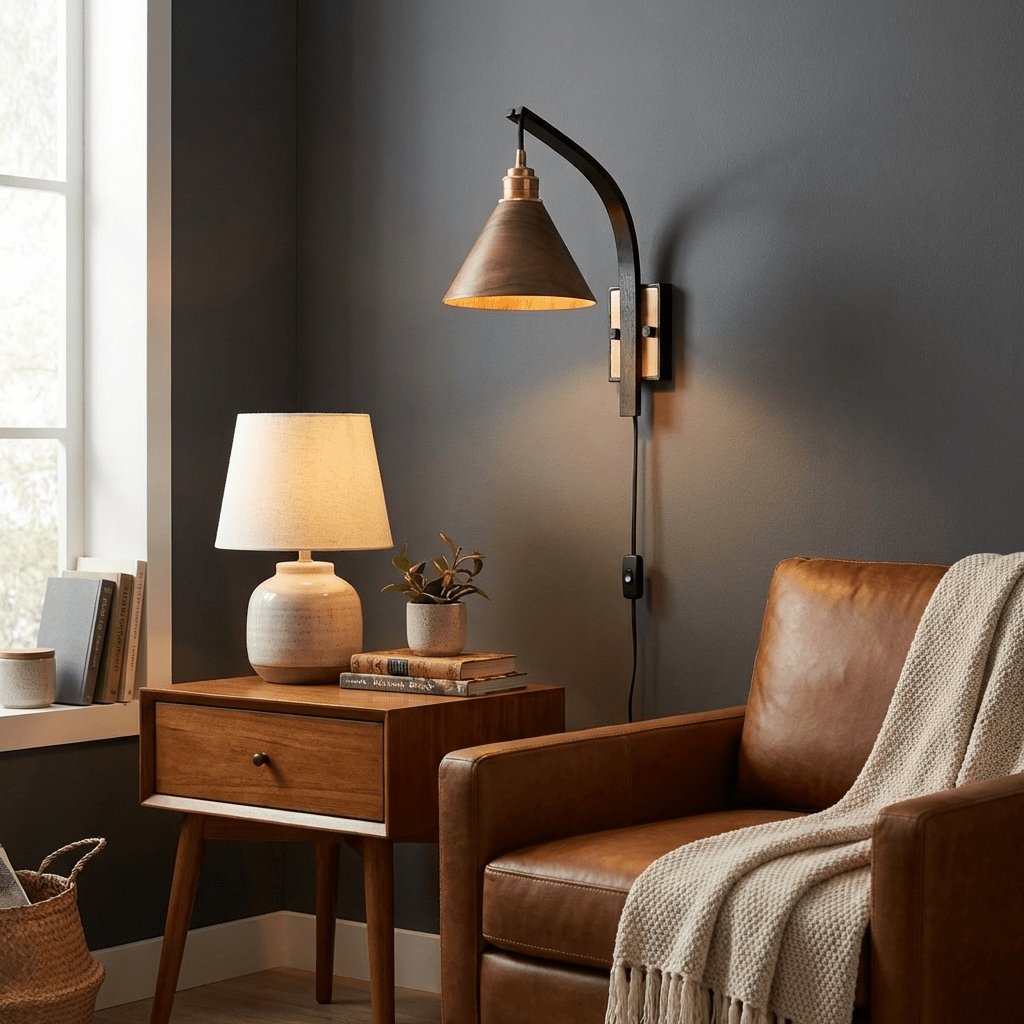 Arc Mid-Century Sconce — Wall Sconce | Maison Monashee — view 3
