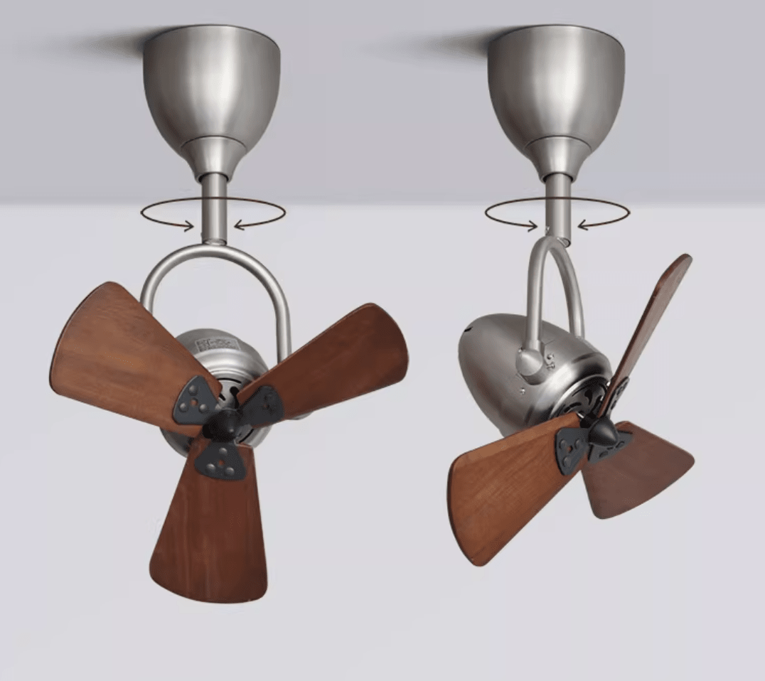 Wood Ceiling Fan Without Light — Ceiling Fan | Maison Monashee — view 6