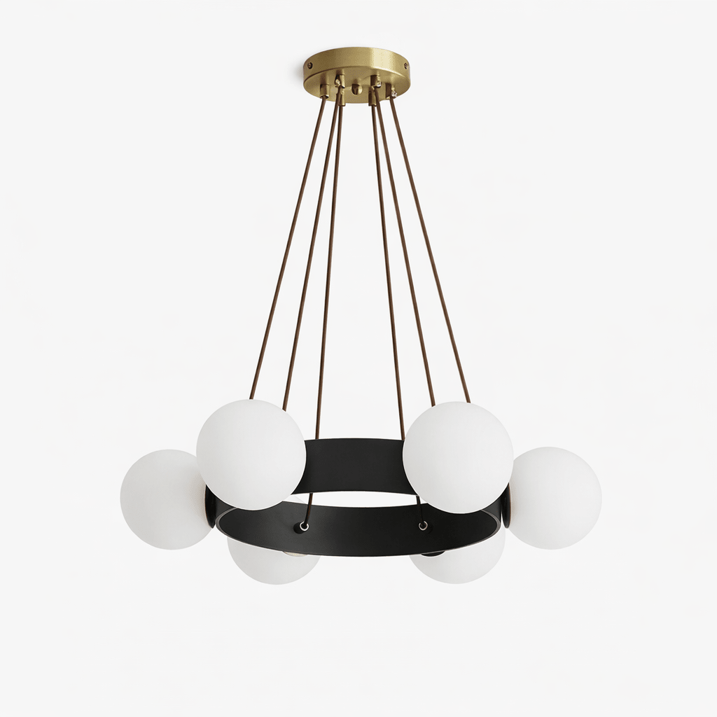 Circular Ring Chandelier — Chandelier | Maison Monashee — view 10