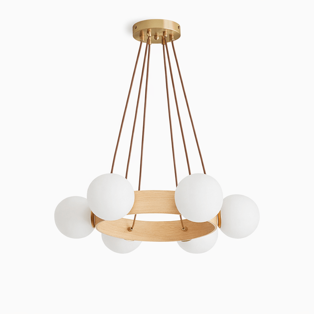 Circular Ring Chandelier — Chandelier | Maison Monashee — view 11