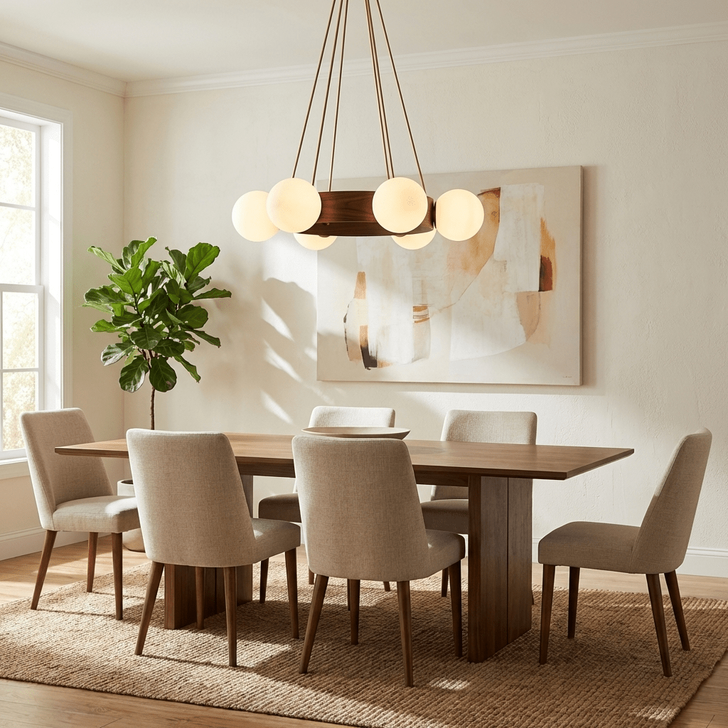 Circular Ring Chandelier — Chandelier | Maison Monashee — view 2