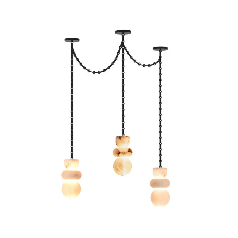 Black Modern Dining Room Chandelier — Chandelier | Maison Monashee — view 15