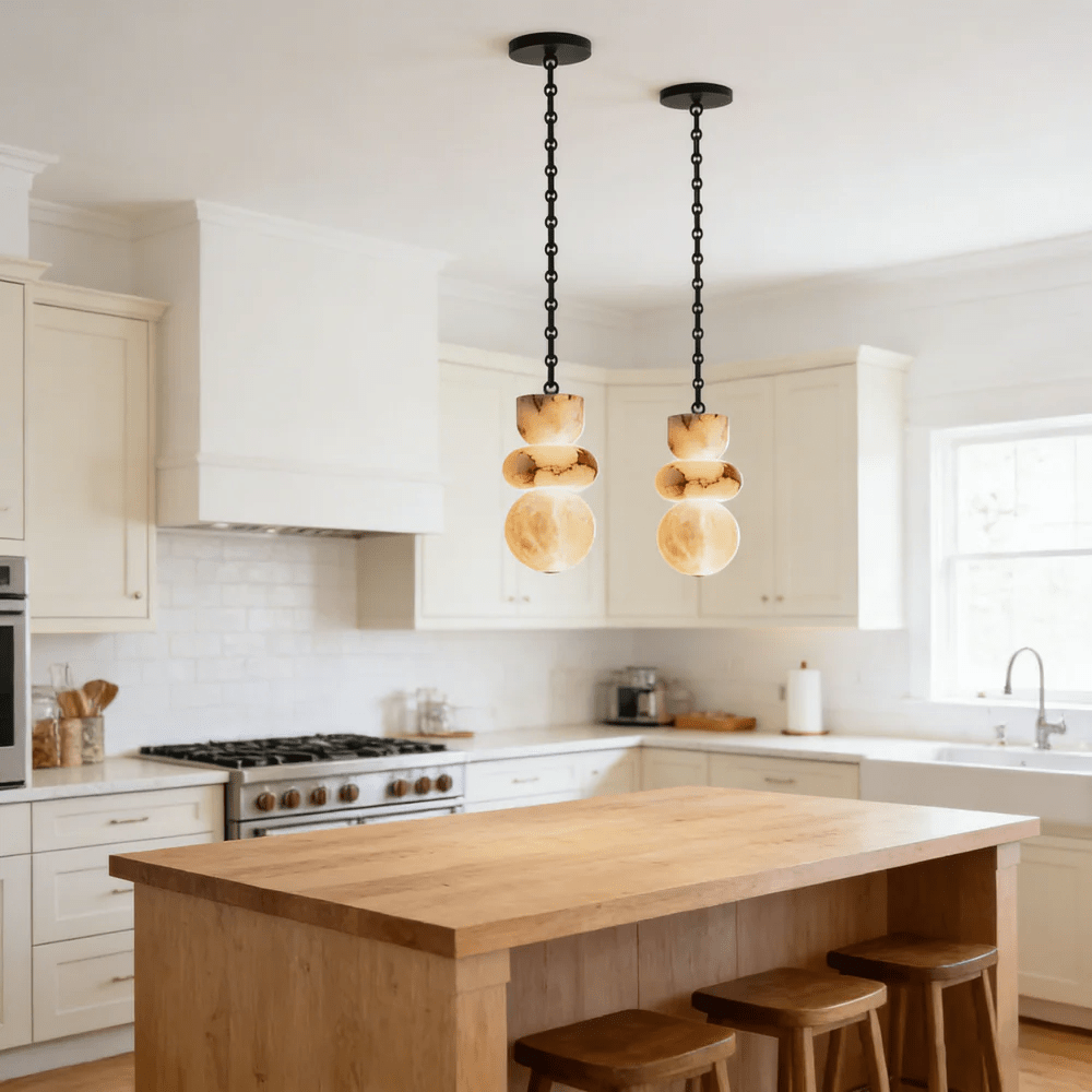 Black Modern Dining Room Chandelier — Chandelier | Maison Monashee — view 3