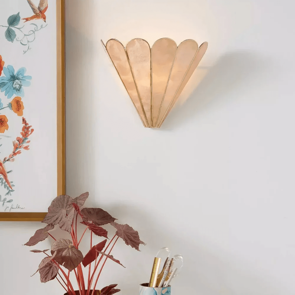 Shell Wall Sconce Lighting — Wall Sconce | Maison Monashee — view 2