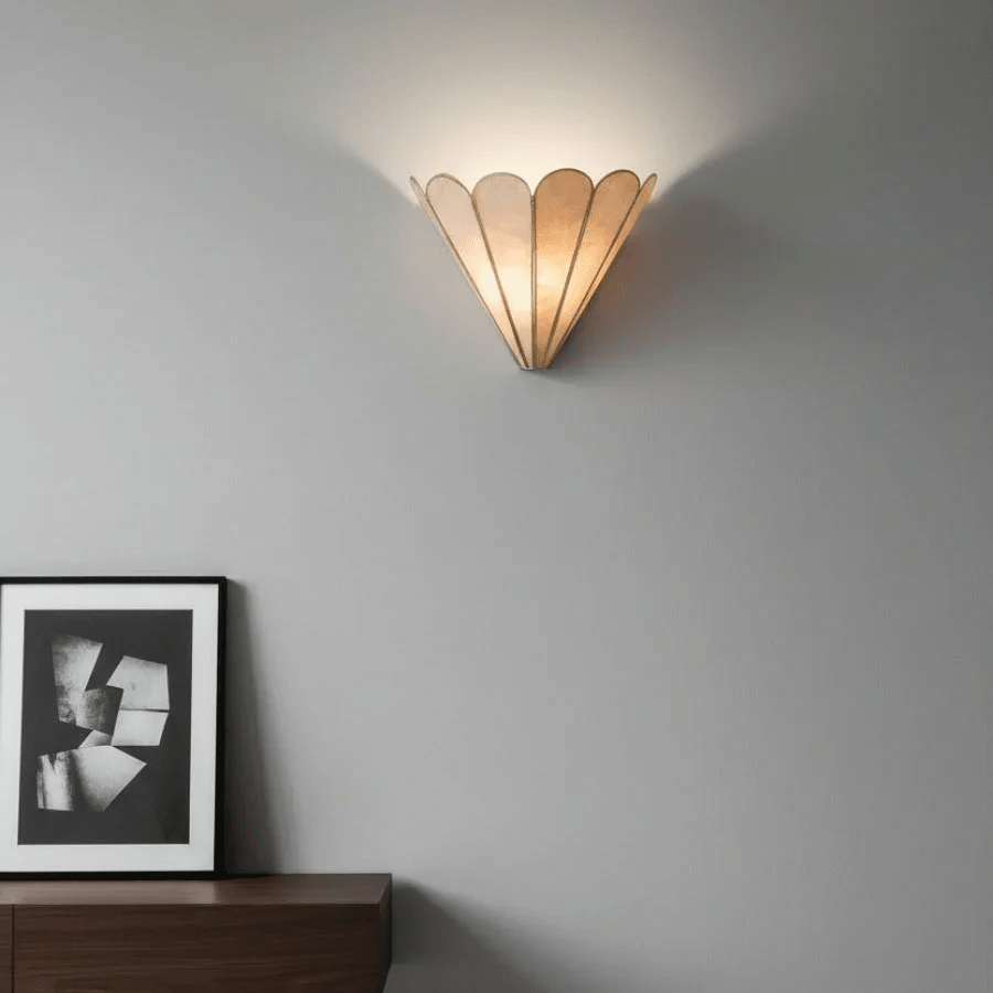 Shell Wall Sconce Lighting — Wall Sconce | Maison Monashee — view 9