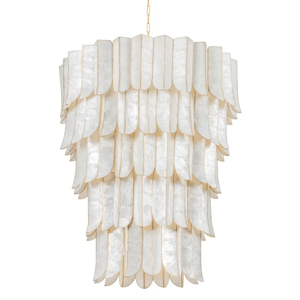 Large Shell Chandelier — Chandelier | Maison Monashee — view 11