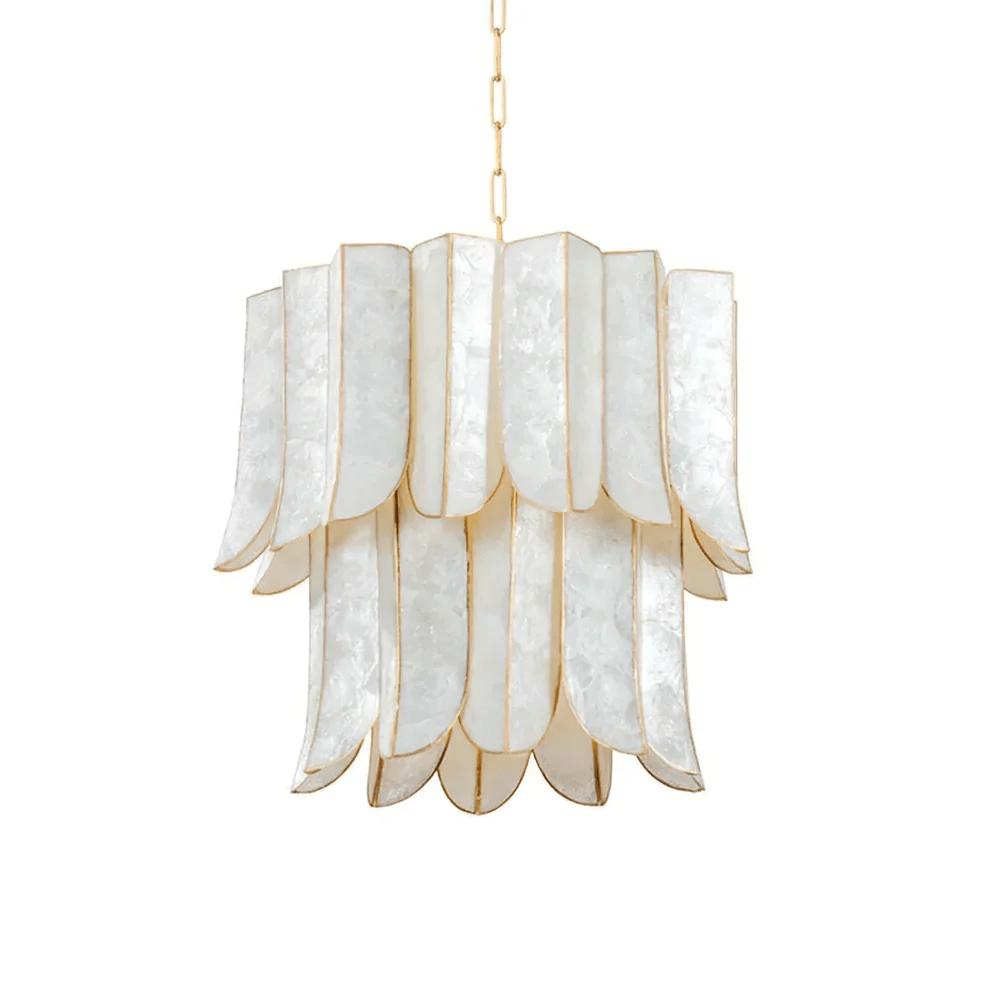 Large Shell Chandelier — Chandelier | Maison Monashee — view 12