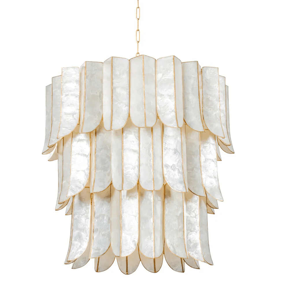 Large Shell Chandelier — Chandelier | Maison Monashee — view 13