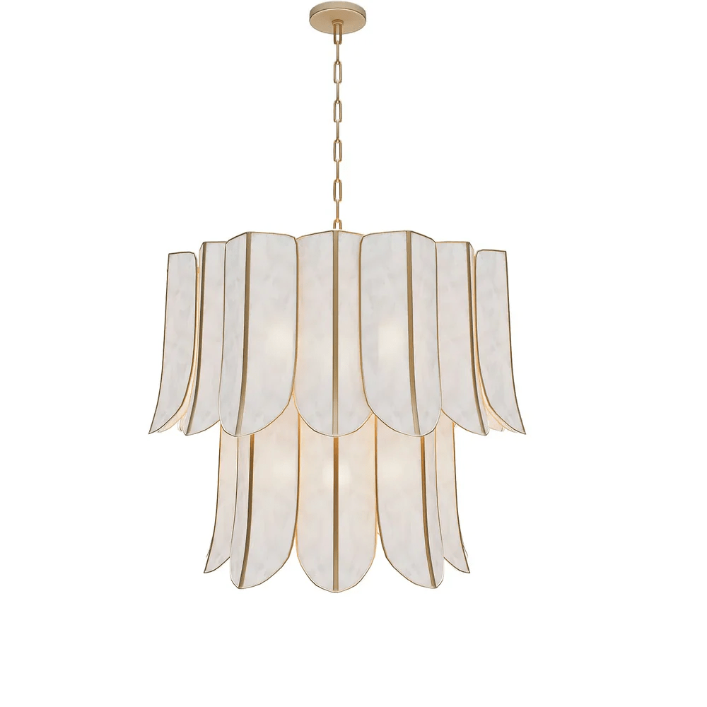 Large Shell Chandelier — Chandelier | Maison Monashee — view 14