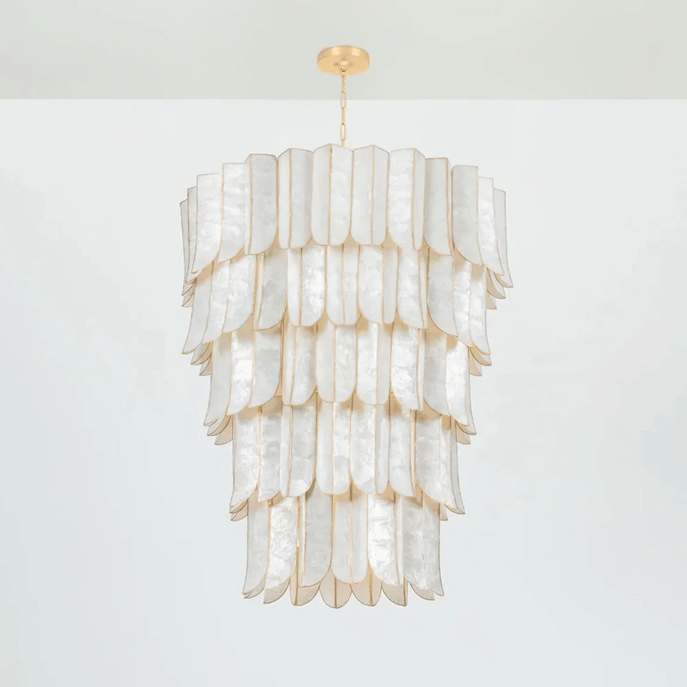Large Shell Chandelier — Chandelier | Maison Monashee — view 15