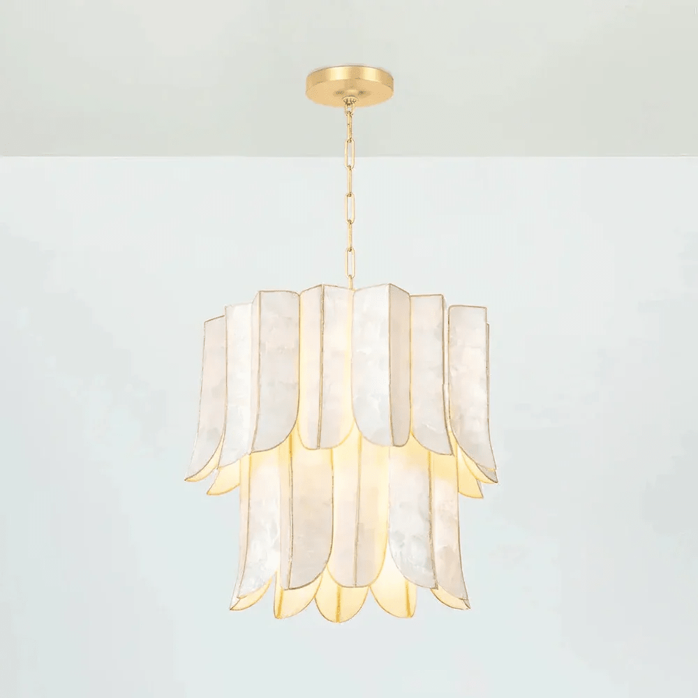 Large Shell Chandelier — Chandelier | Maison Monashee — view 9