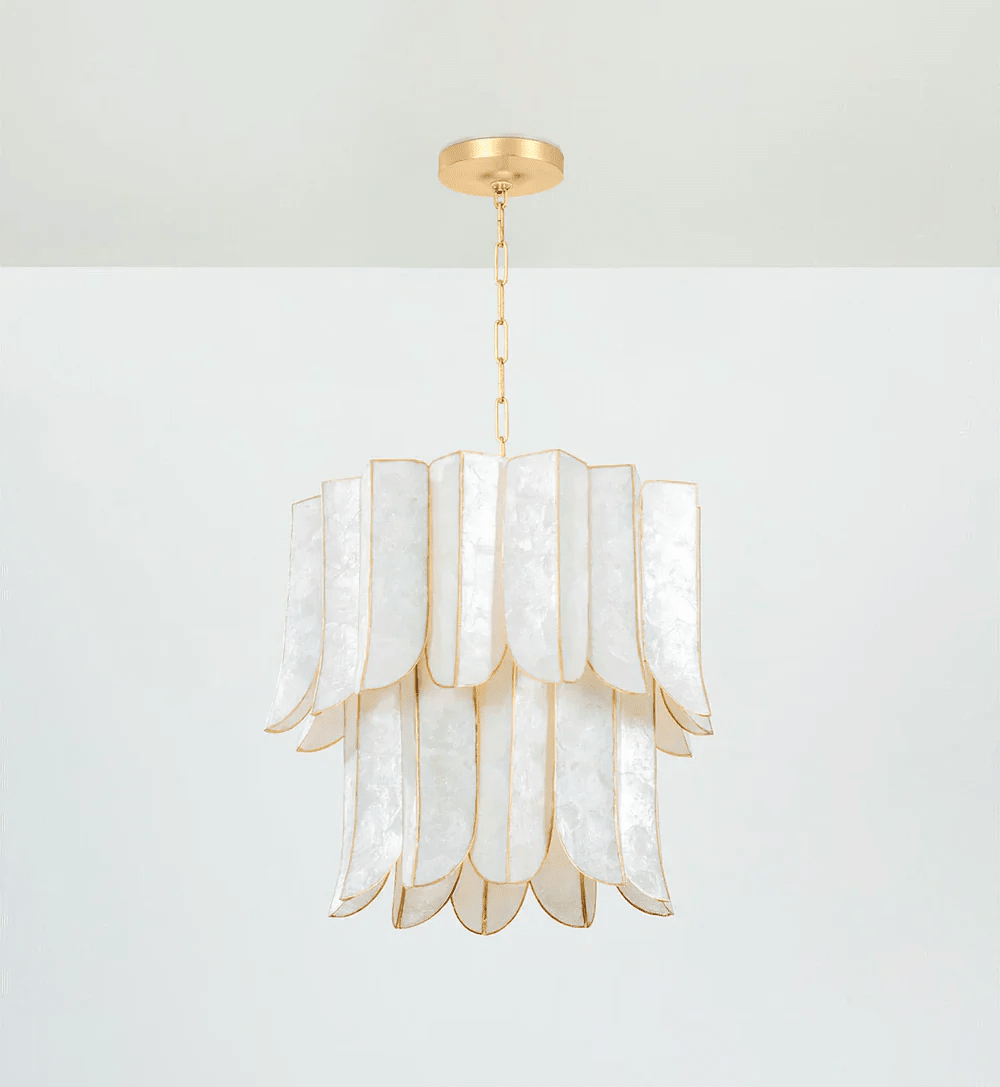 Large Shell Chandelier — Chandelier | Maison Monashee — view 8