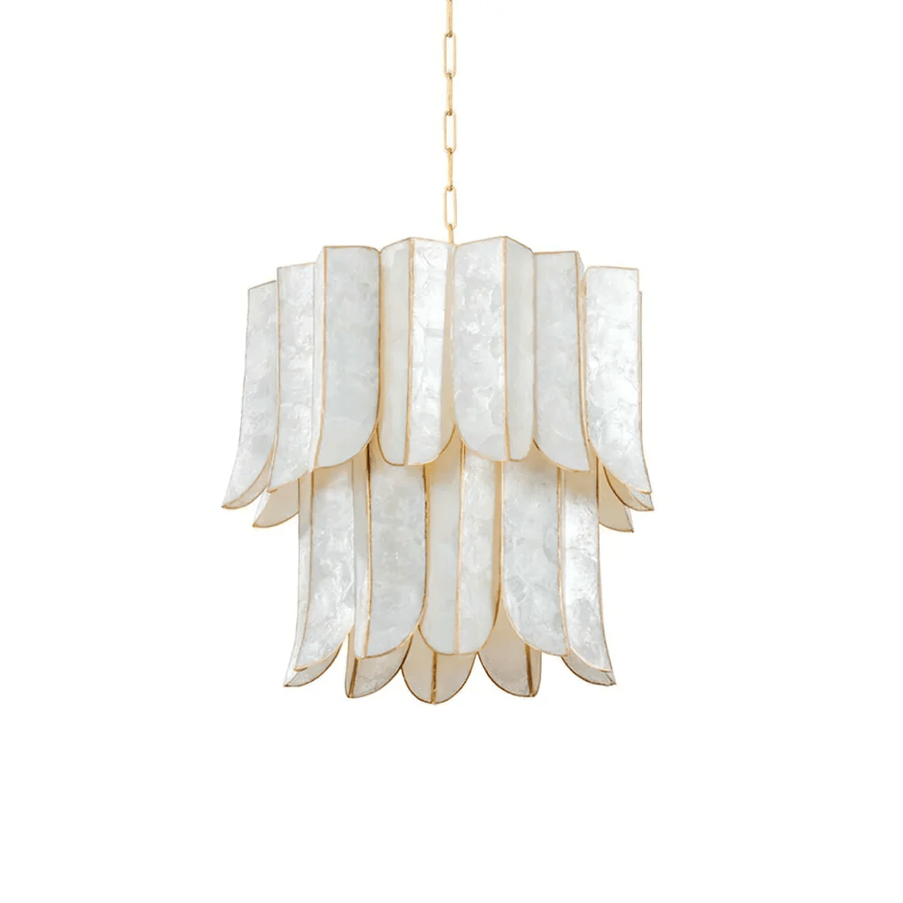 Large Shell Chandelier — Chandelier | Maison Monashee — view 22