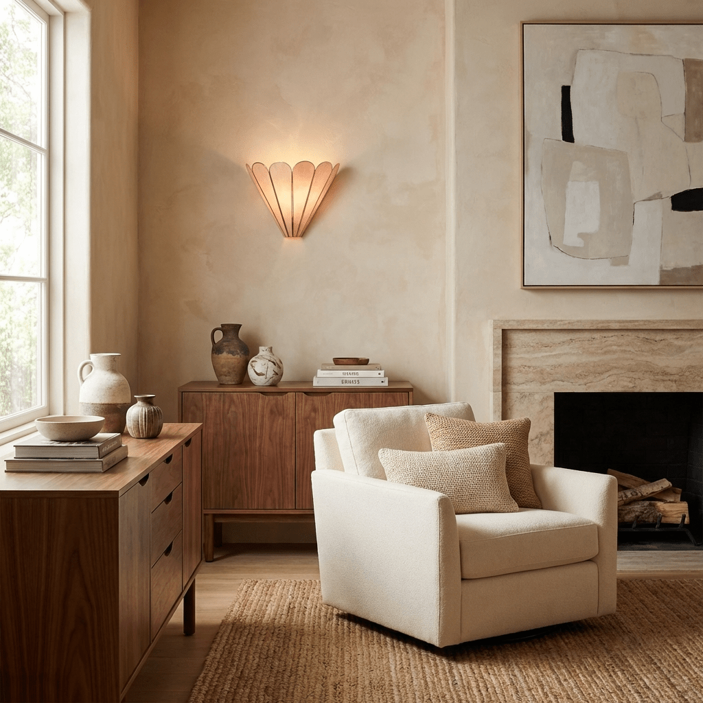 Shell Wall Sconce Lighting — Wall Sconce | Maison Monashee — view 15