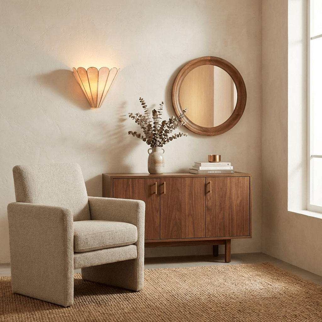 Shell Wall Sconce Lighting — Wall Sconce | Maison Monashee — view 16