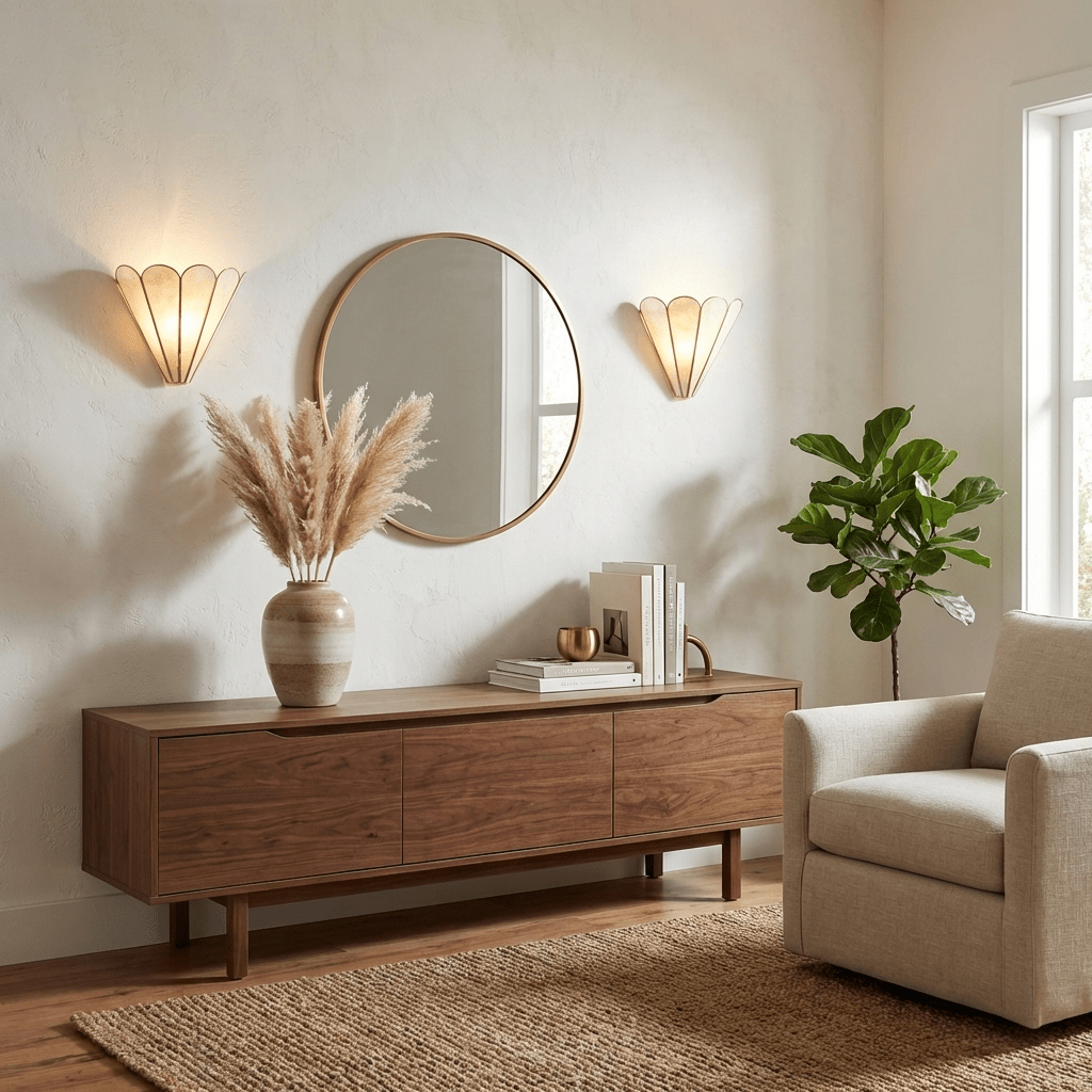Shell Wall Sconce Lighting — Wall Sconce | Maison Monashee — view 4