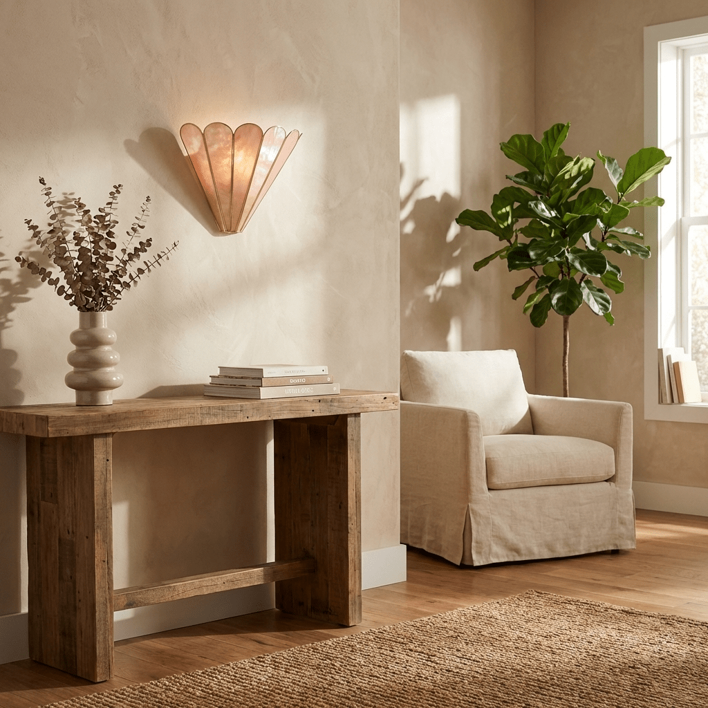 Shell Wall Sconce Lighting — Wall Sconce | Maison Monashee — view 5