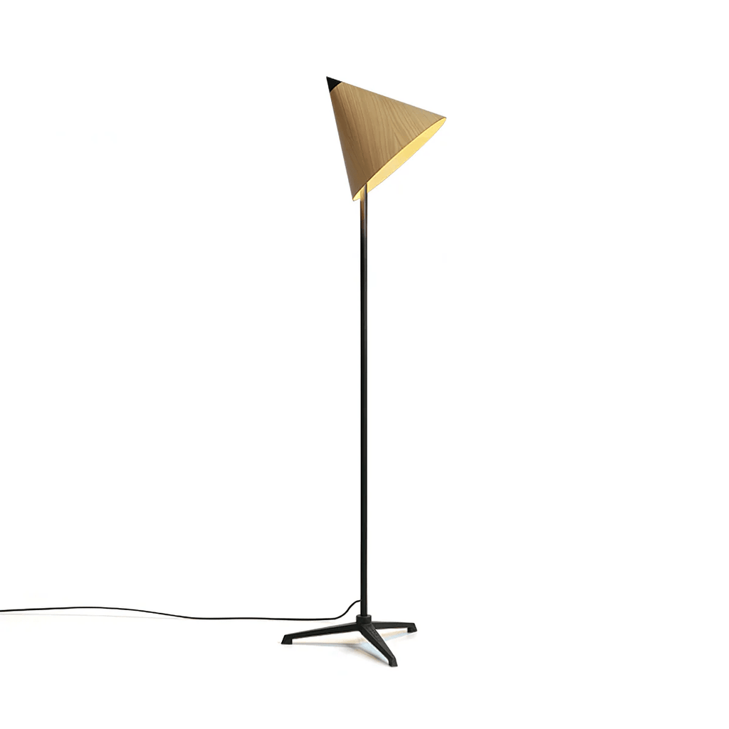 Light Wood Tripod Floor Lamp — Floor Lamp | Maison Monashee — view 9