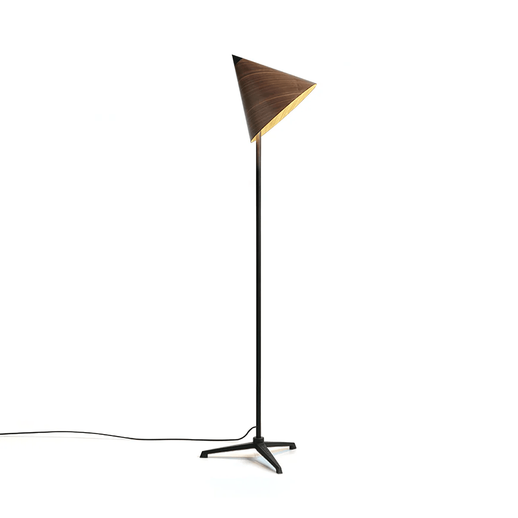 Light Wood Tripod Floor Lamp — Floor Lamp | Maison Monashee — view 11