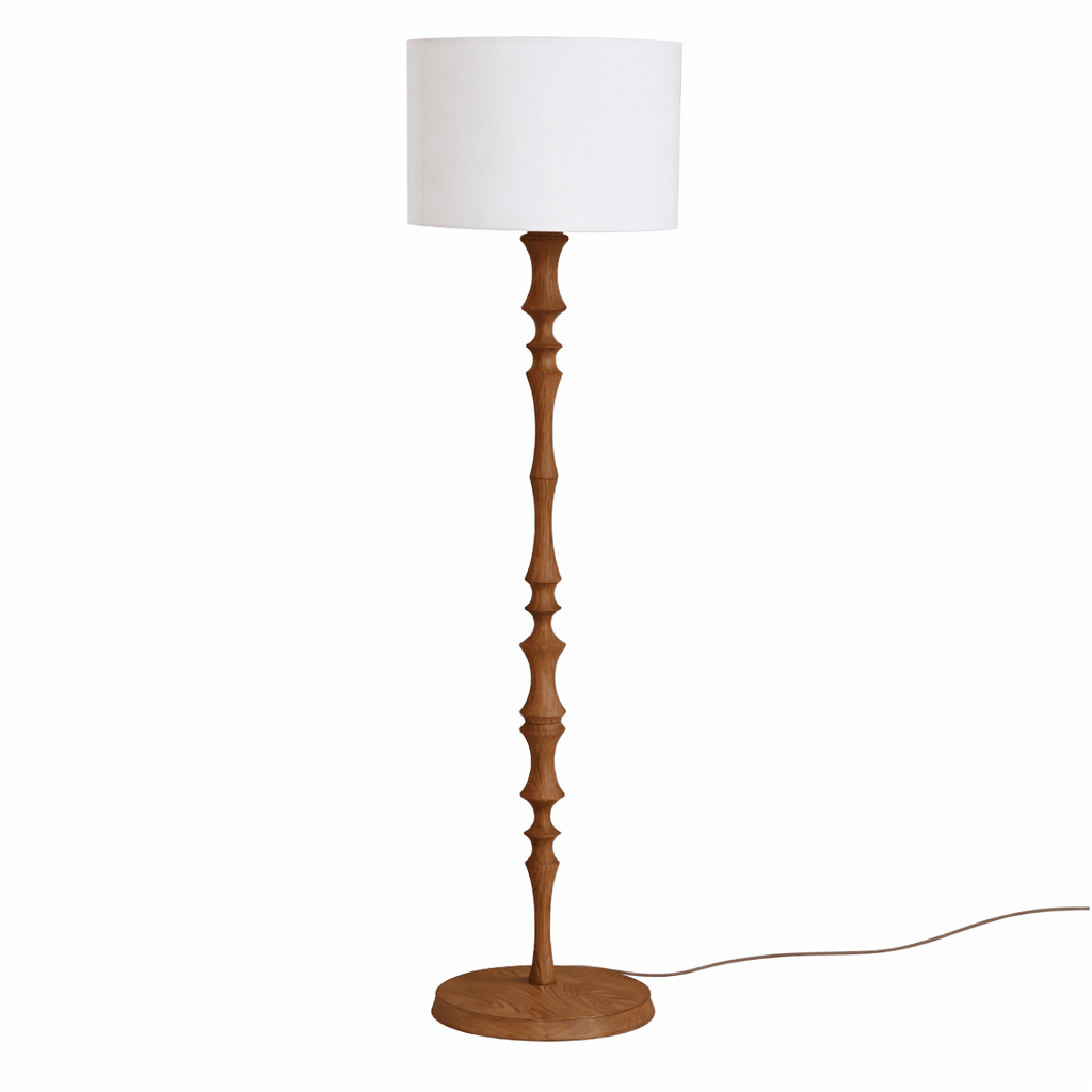 Solid Wood Floor Lamp — Floor Lamp | Maison Monashee — view 9