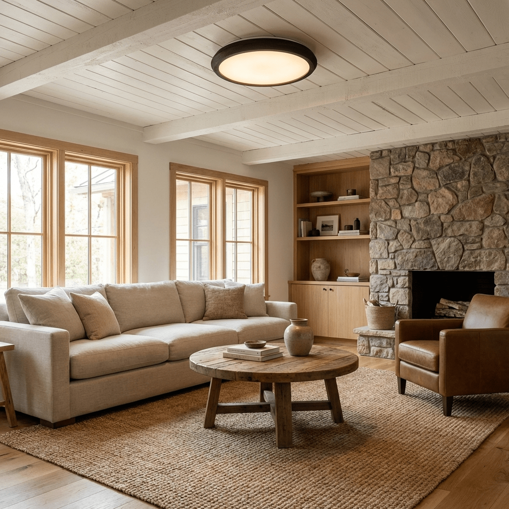 Wood Light Fixture Bedroom — Ceiling Light | Maison Monashee — view 5