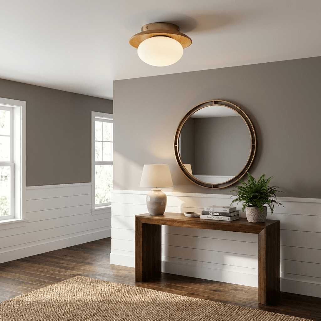 Dome Ceiling Light Fixture — Ceiling Light | Maison Monashee — view 4