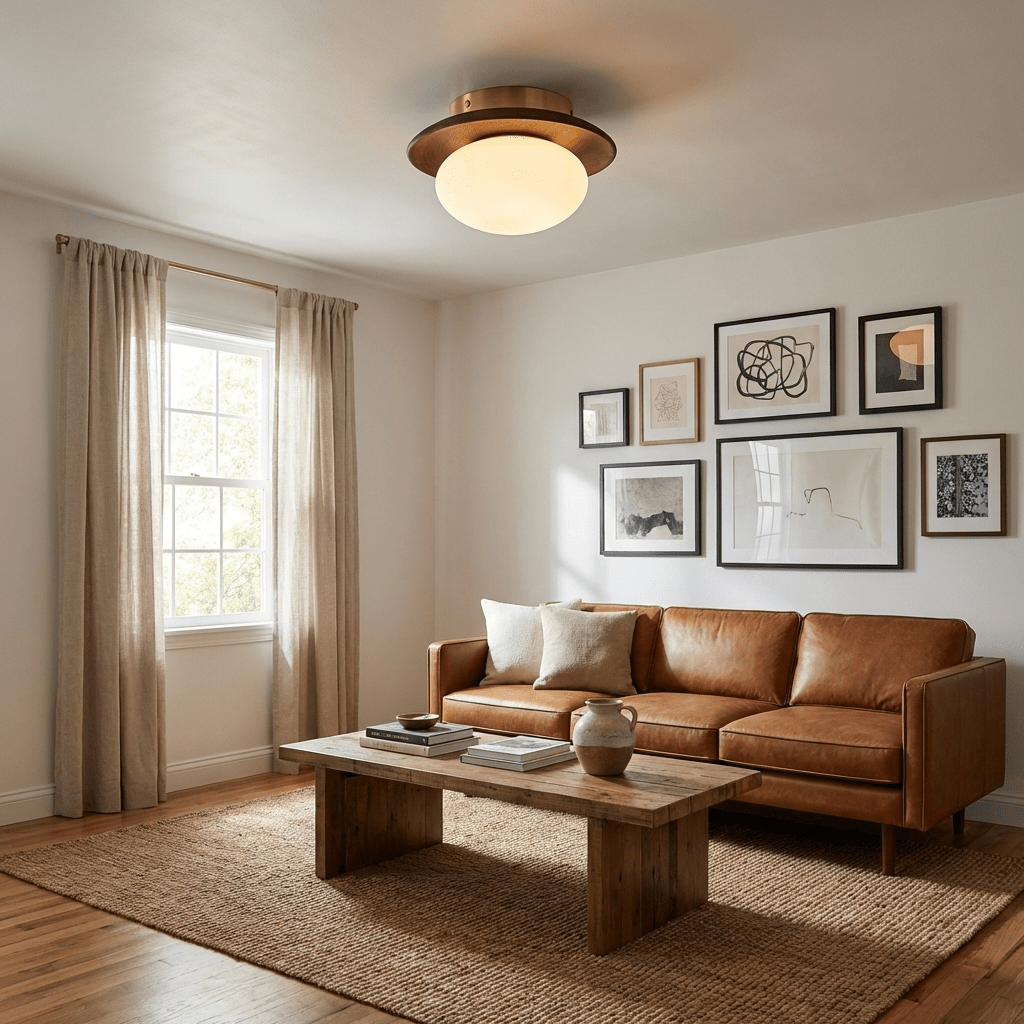 Dome Ceiling Light Fixture — Ceiling Light | Maison Monashee — view 5
