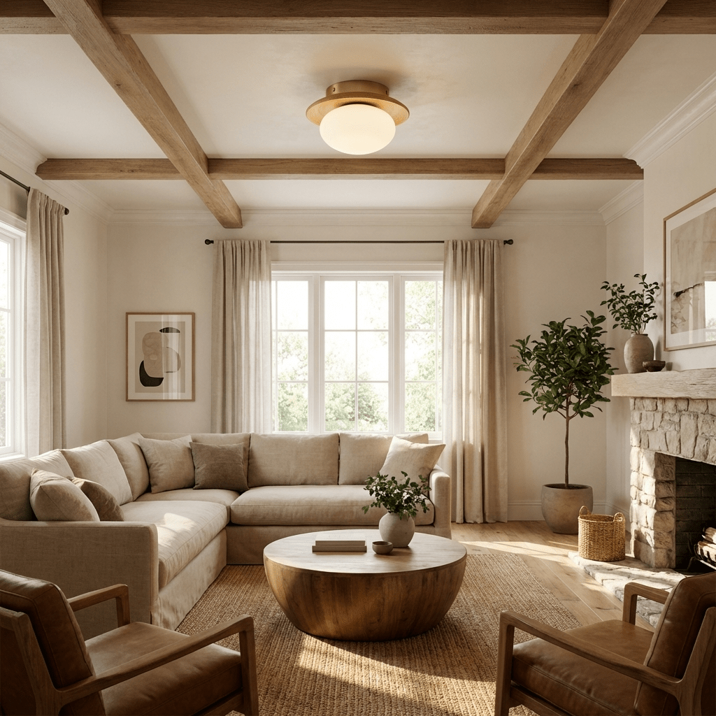 Dome Ceiling Light Fixture — Ceiling Light | Maison Monashee — view 2