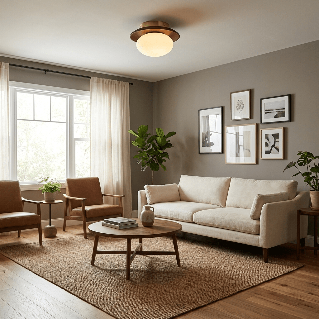 Dome Ceiling Light Fixture — Ceiling Light | Maison Monashee — view 3