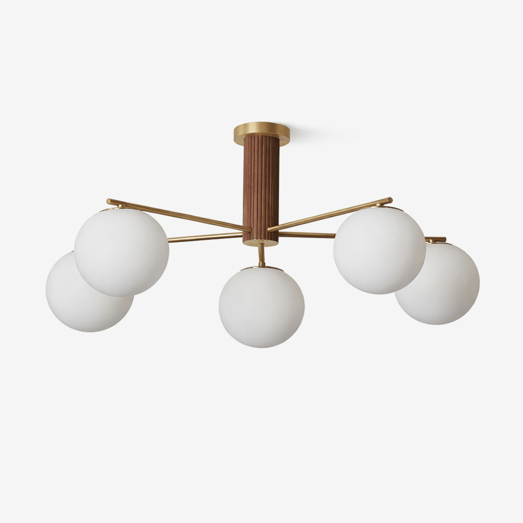Mid-Century Globe Chandelier — Chandelier | Maison Monashee