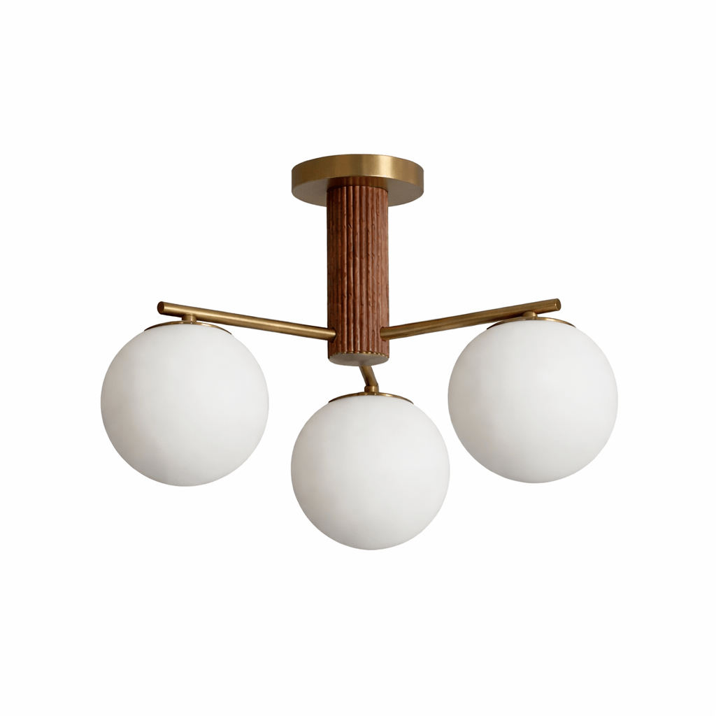Mid-Century Globe Chandelier — Chandelier | Maison Monashee — view 12