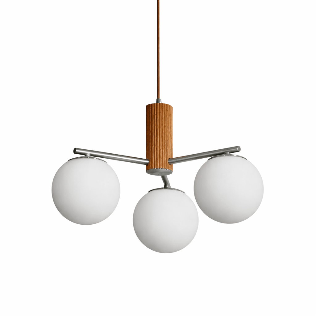 Mid-Century Globe Chandelier — Chandelier | Maison Monashee — view 13