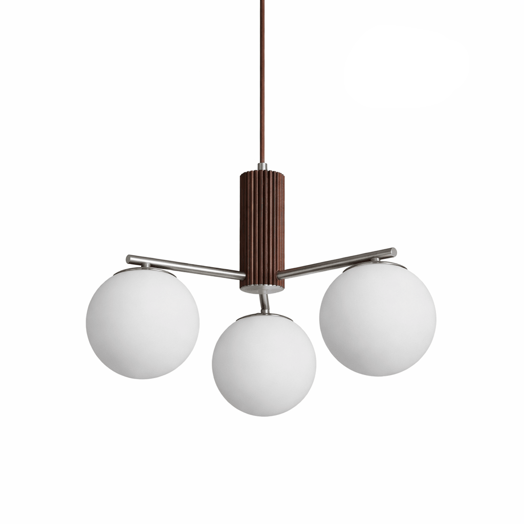 Mid-Century Globe Chandelier — Chandelier | Maison Monashee — view 15