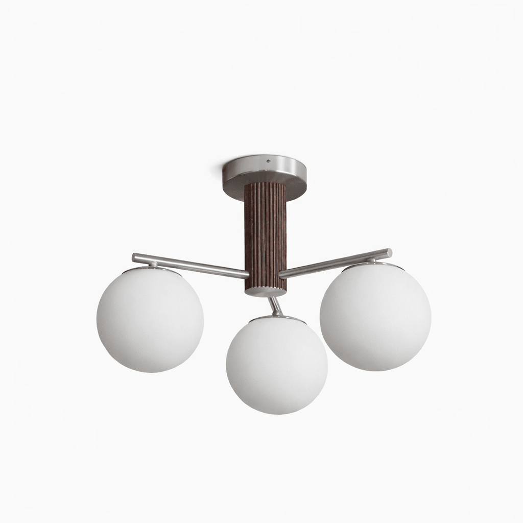 Mid-Century Globe Chandelier — Chandelier | Maison Monashee — view 16