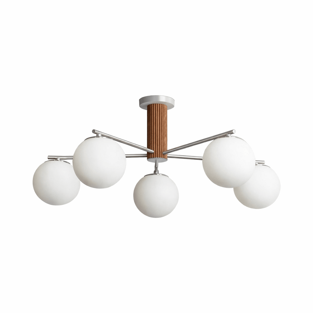 Mid-Century Globe Chandelier — Chandelier | Maison Monashee — view 17