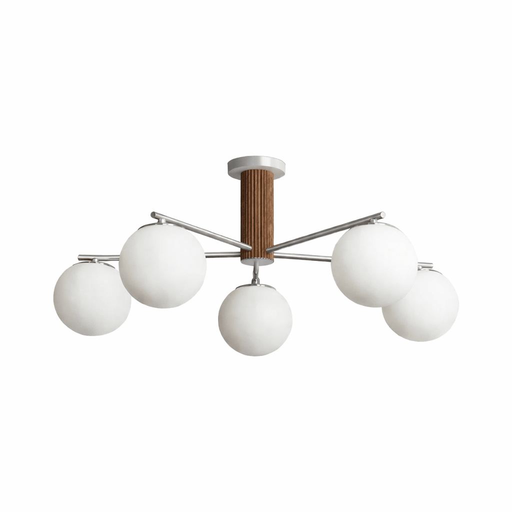 Mid-Century Globe Chandelier — Chandelier | Maison Monashee — view 18