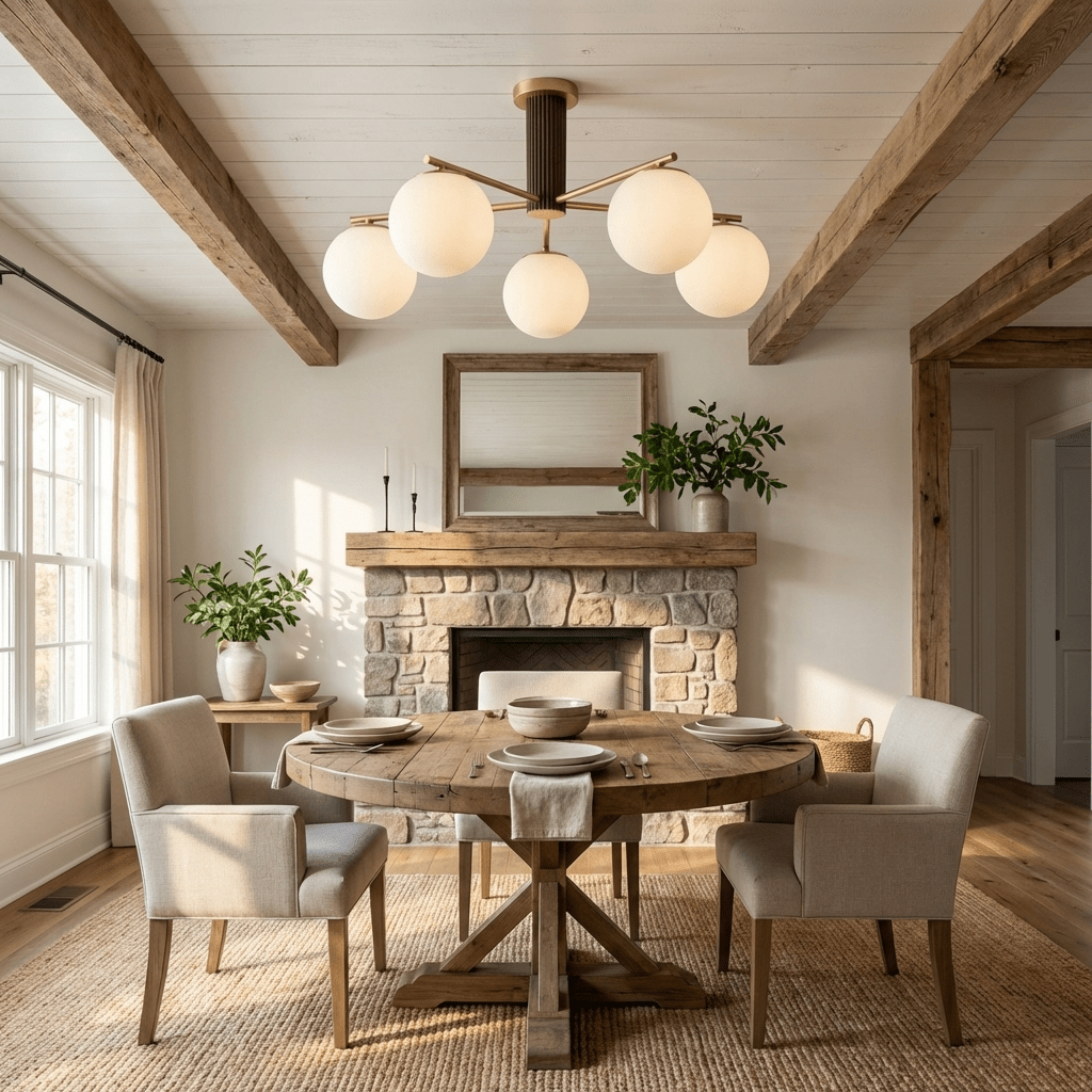 Mid-Century Globe Chandelier — Chandelier | Maison Monashee — view 2