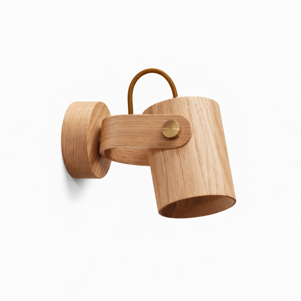 Modern Wood Wall Sconce — Wall Sconce | Maison Monashee — view 6