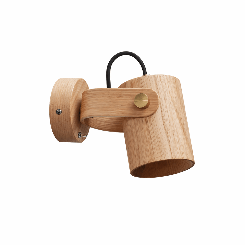 Modern Wood Wall Sconce — Wall Sconce | Maison Monashee — view 8