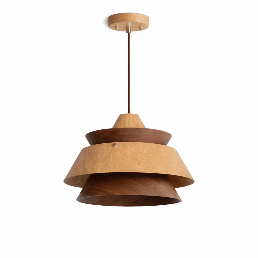 Wood Pendant Light — Pendant Light | Maison Monashee — view 11