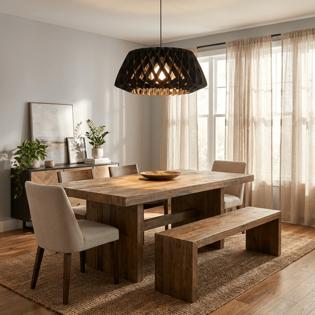 Modern Geometric Pendant Light — Pendant Light | Maison Monashee — view 3